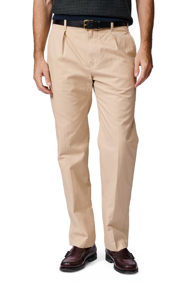 Aubin Mareham Relaxed Fit Suit Trouser, Alternate, color, Sand