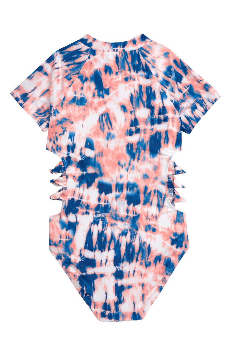 Tucker + Tate Cutout One-Piece Swimsuit, Alternate, color, 