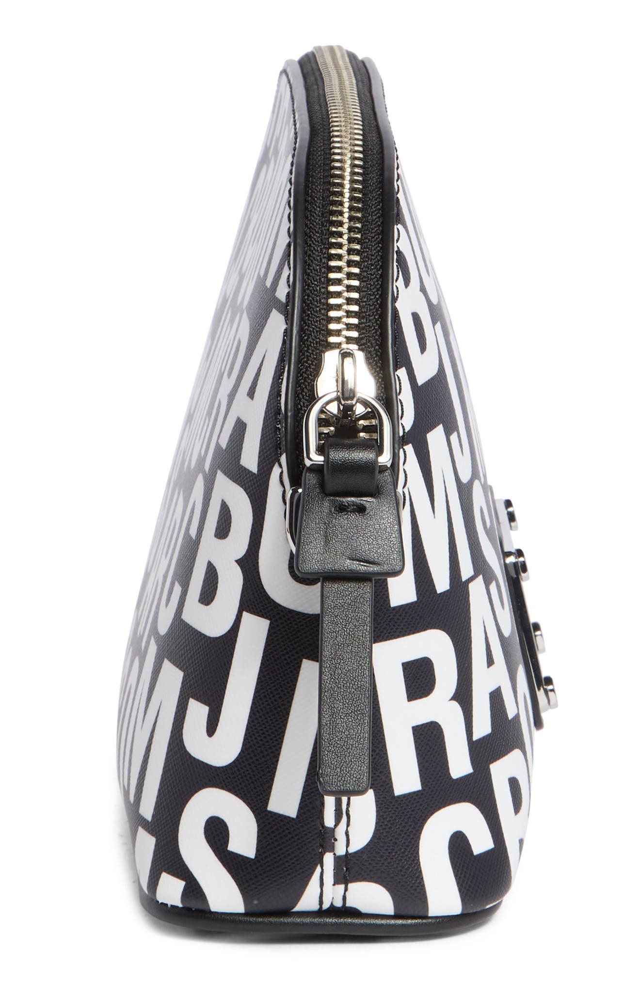 Marc Jacobs Jumbled Logo Dome Crossbody Bag, Alternate, color, 