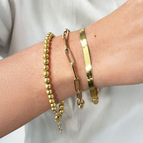 The Lovery Fine Jewelry Large Gold Ball Bead Bracelet In Gold