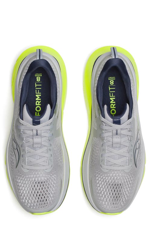 Saucony Guide 18 Running Shoe In Cloud/citron