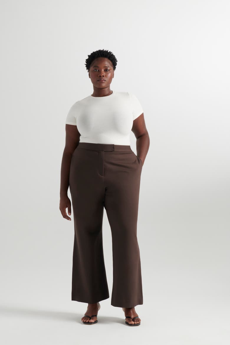 Ponte Dalita Pants - Espresso, Alternate, color, Espresso