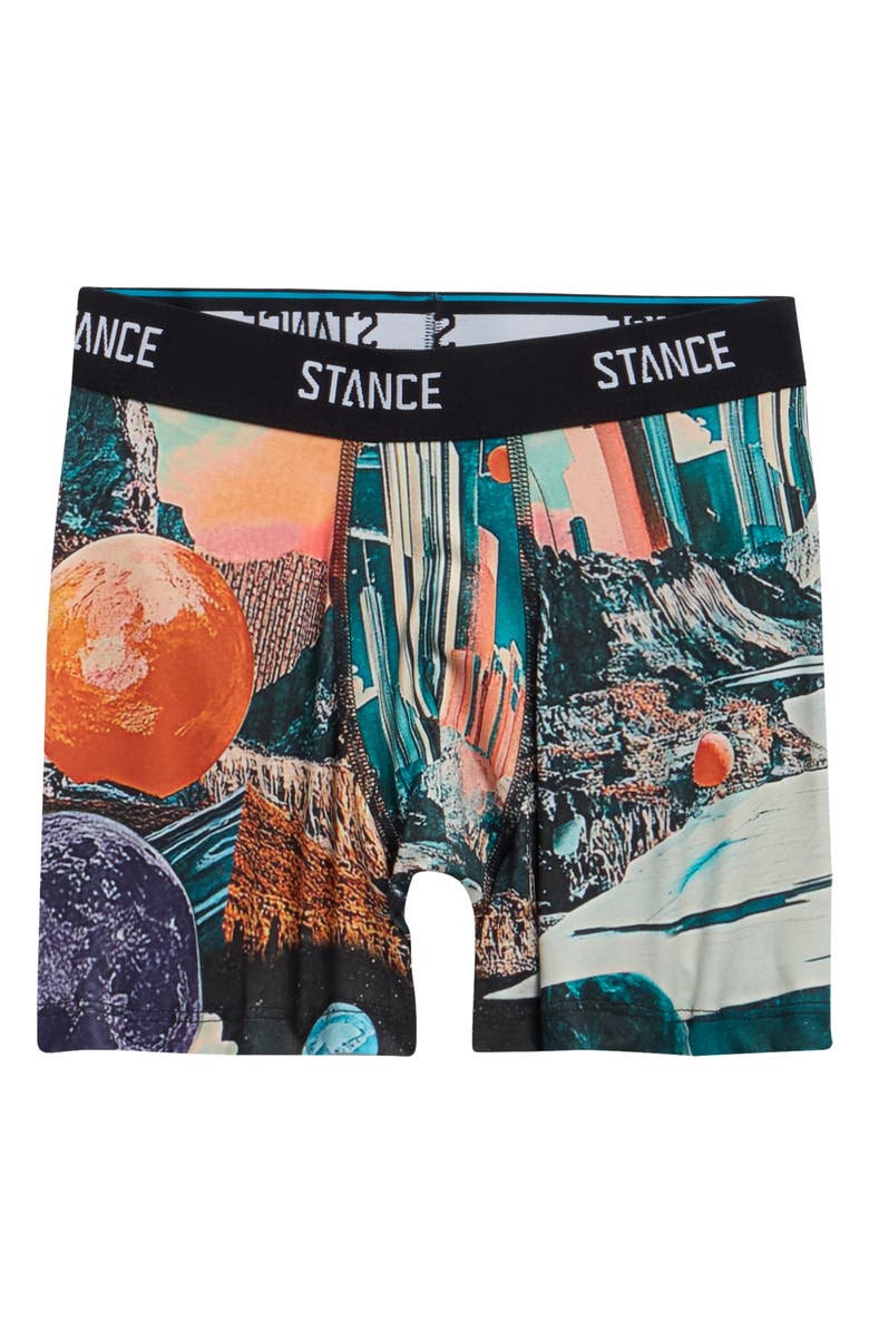 Stance Kids' Utopia Boxer Briefs, Main, color, Green