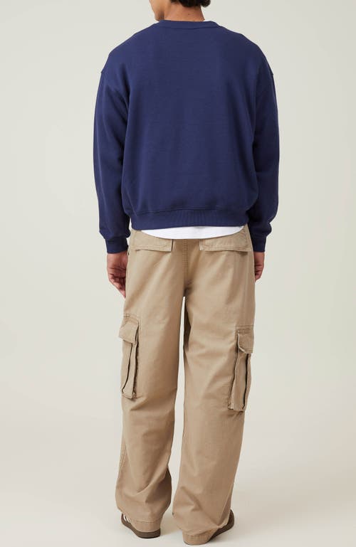 Shop Cotton On Baggy Cargo Pant In Light Camel Ripstop