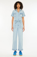 KanCan Paula Wide Leg Coveralls