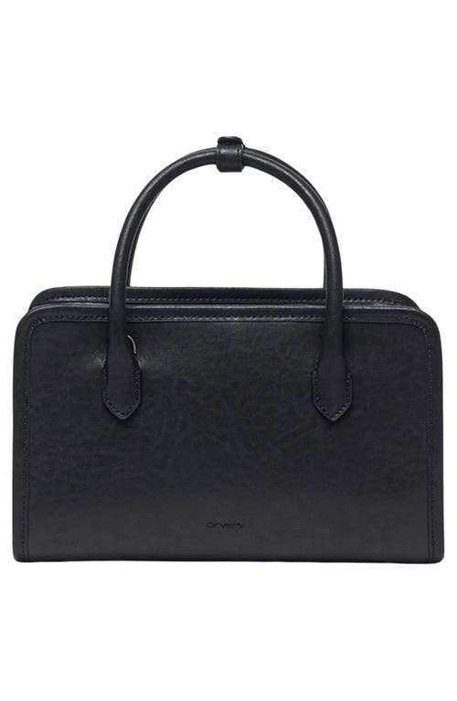 Oryany Claude Leather Satchel In Black