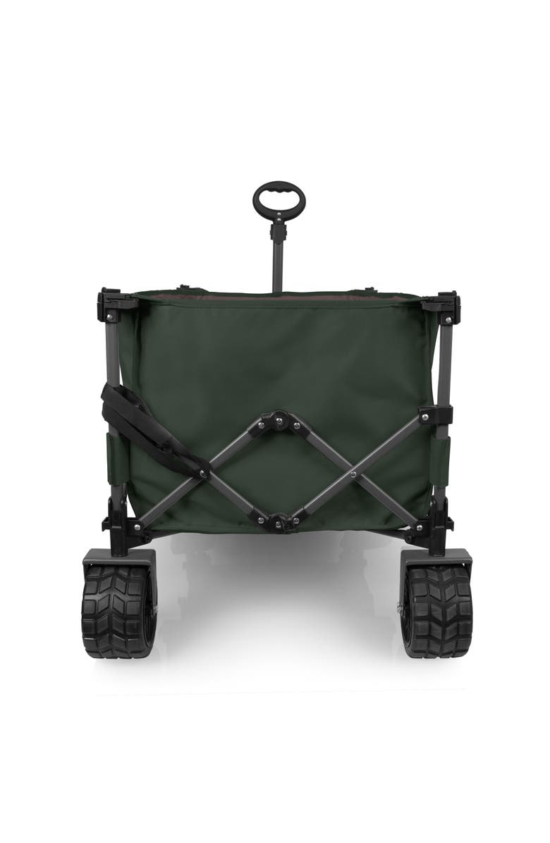 Oniva Wilderness All-Terrain Folding Wagon, Alternate, color, Moss Green
