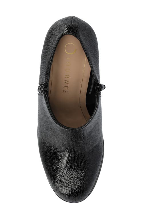 Journee Collection Sanzi Heeled Ankle Bootie In Black