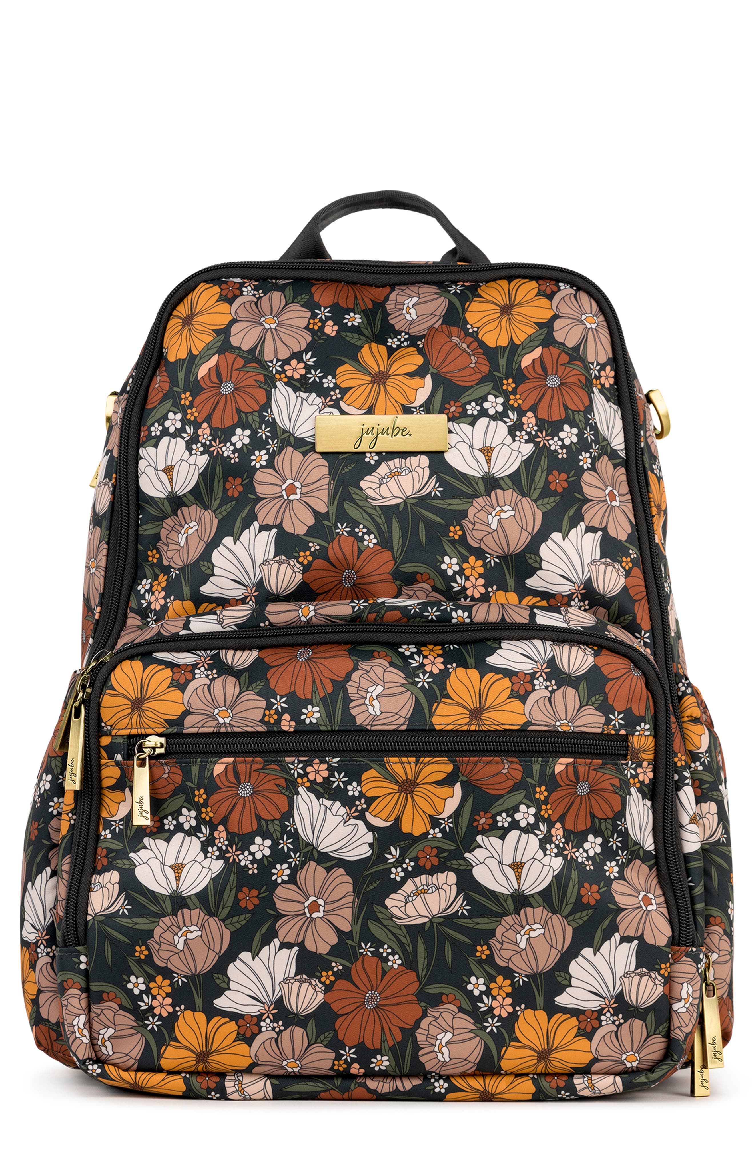 JuJuBe Zealous Water Resistant Diaper Bag, Main, color, 