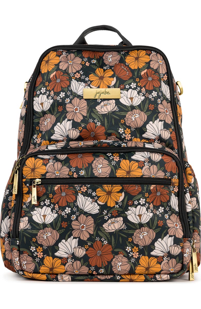 JuJuBe Zealous Water Resistant Diaper Bag, Main, color,