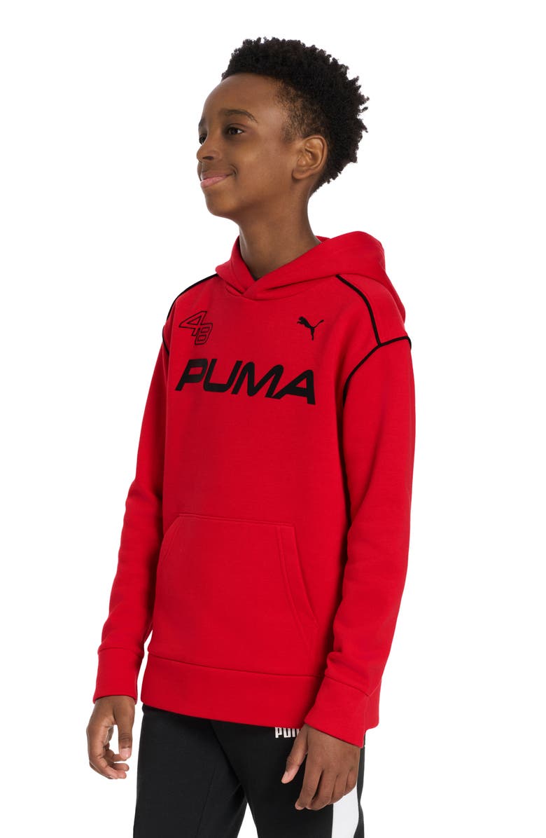 PUMA Kids' Speed Squad Pack Hoodie, Alternate, color, Medium Red