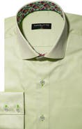 MASUTTO Jude Solid Button-Up Long Sleeve Shirt