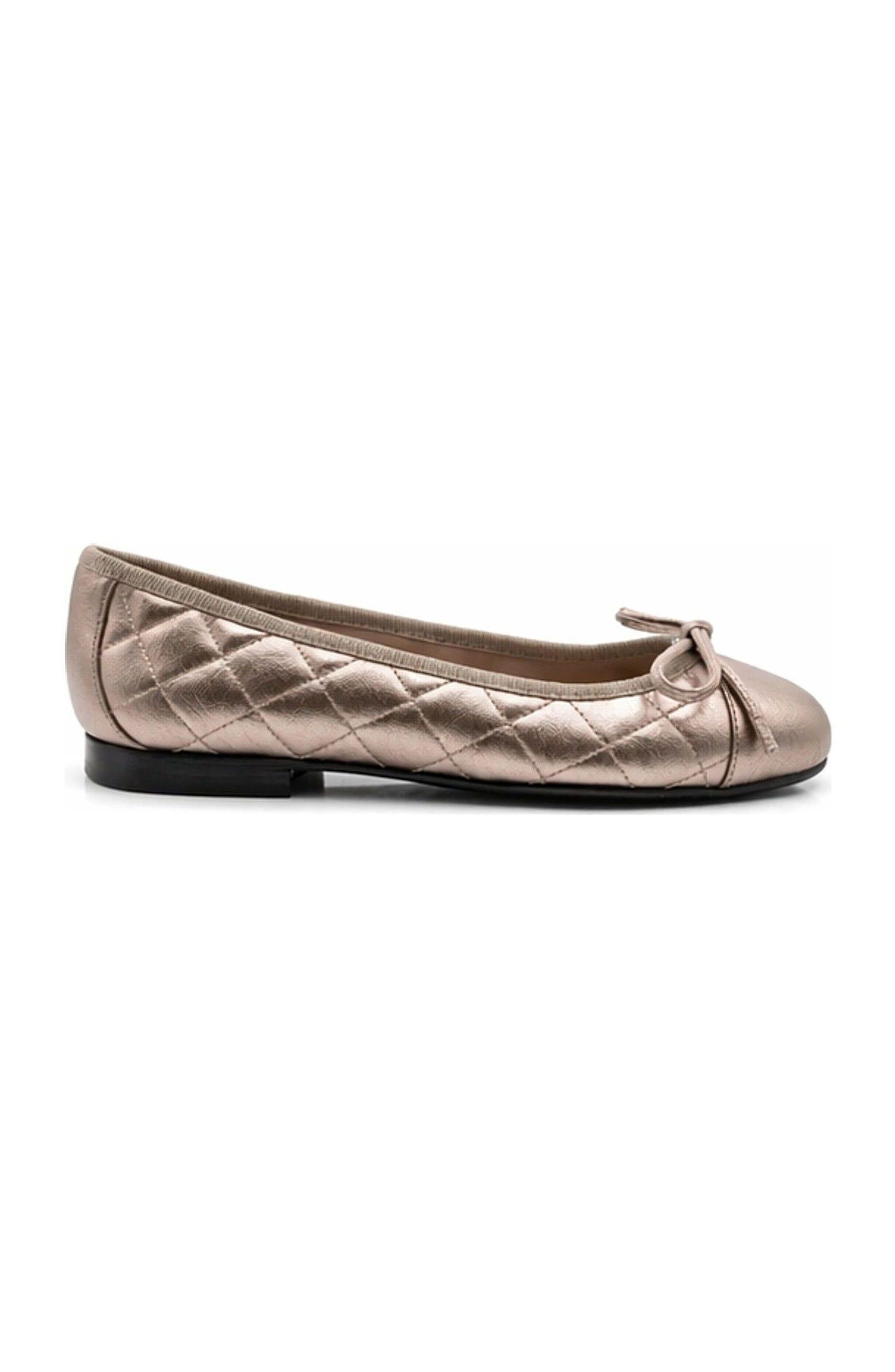 Margot Ballet Flat, Alternate, color, Gold