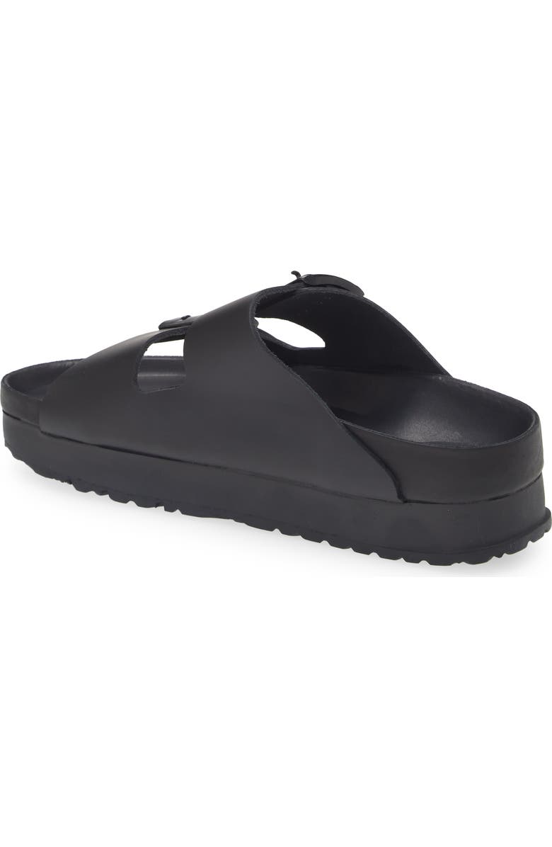 Birkenstock Papillio by Birkenstock Arizona Flex Exquisite Platform Sandal, Alternate, color, Black