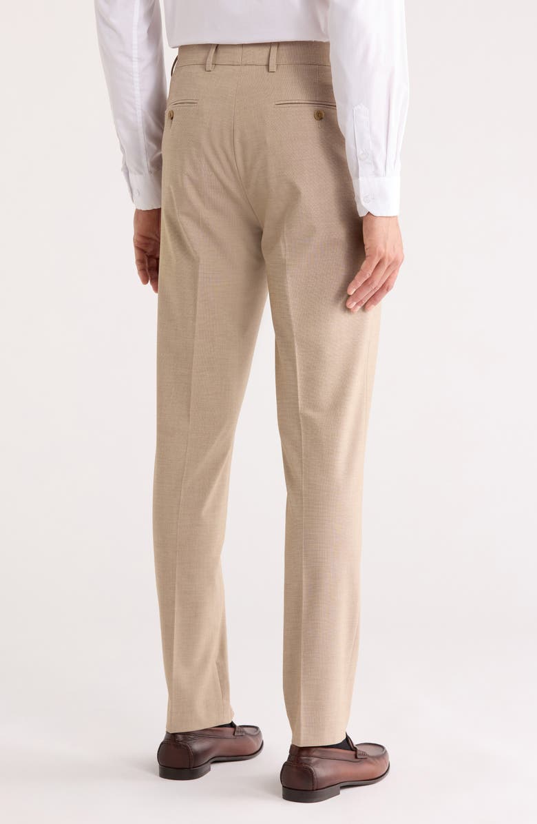 Calvin Klein Slim Stretch Suit Pants, Alternate, color, Tan