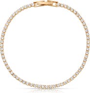 Ettika Minimalist Cubic Zirconia Tennis Bracelet