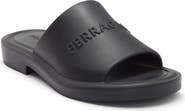 FERRAGAMO Giuneva Logo Embossed Slide Sandal