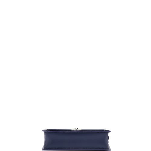 Pre-owned Goyard Goyard Duchesse Marie-caroline Bag Coated Canvas Small In Blue