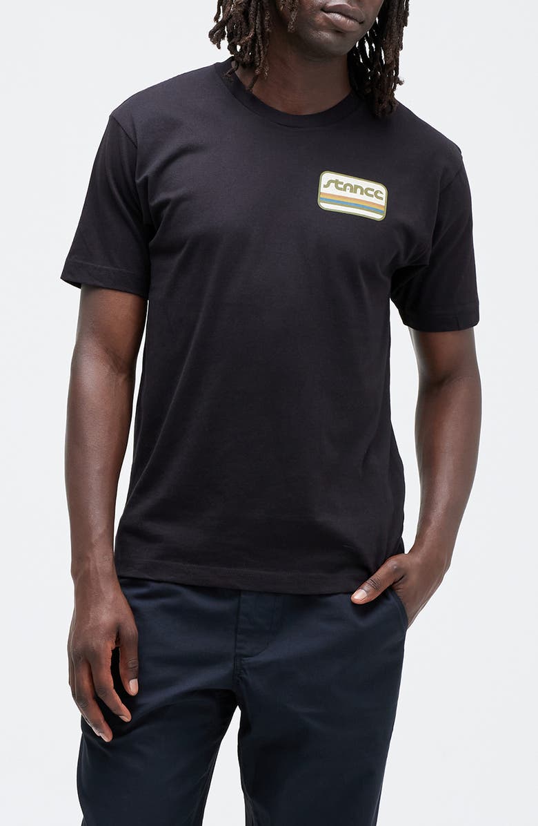 Stance Camino Logo Cotton Graphic T-Shirt, Main, color,