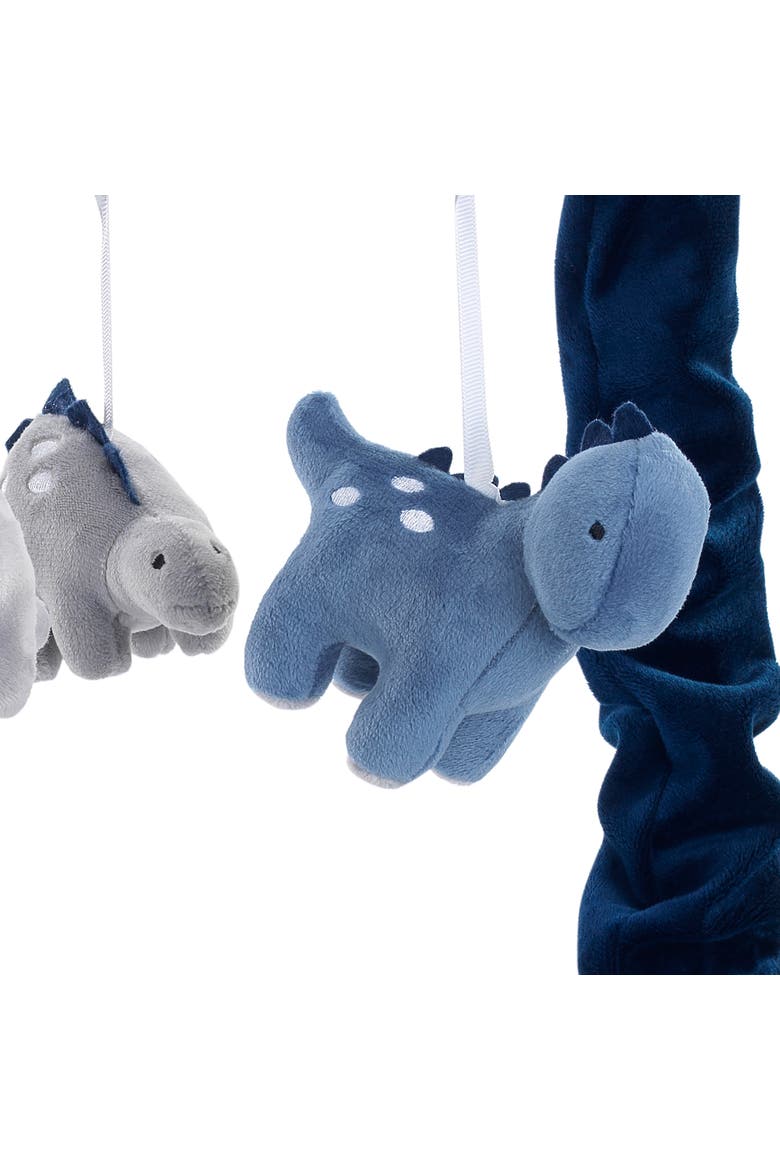 Baby Dino Dinosaur Musical Baby Crib Mobile Soother Toy, Alternate, color, Blue