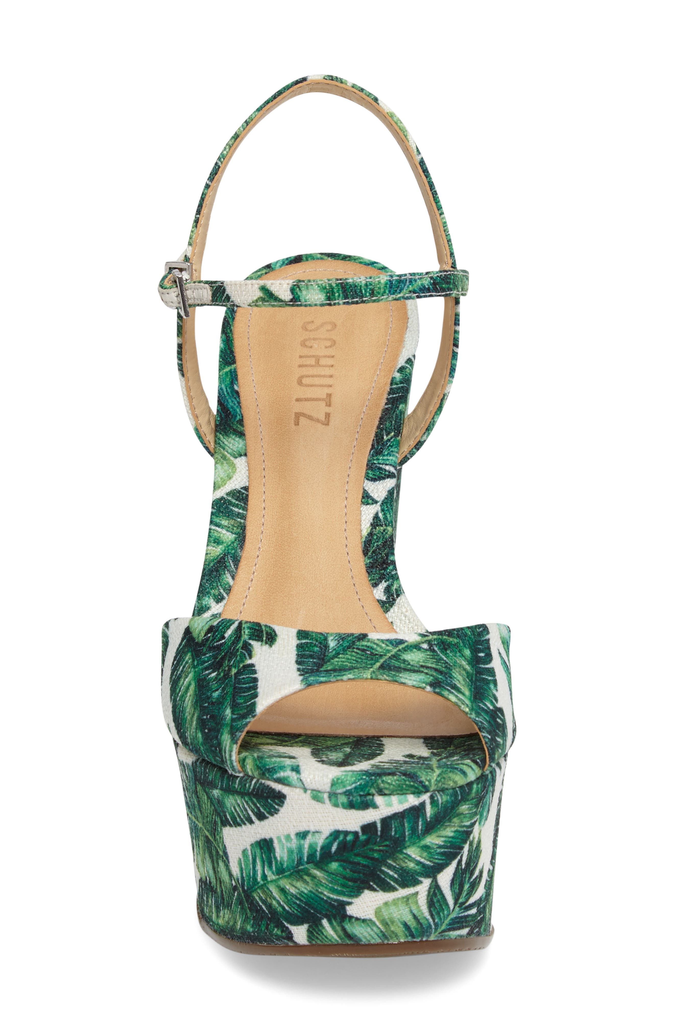 Schutz Patrycia Wedge Sandal, Alternate, color, 