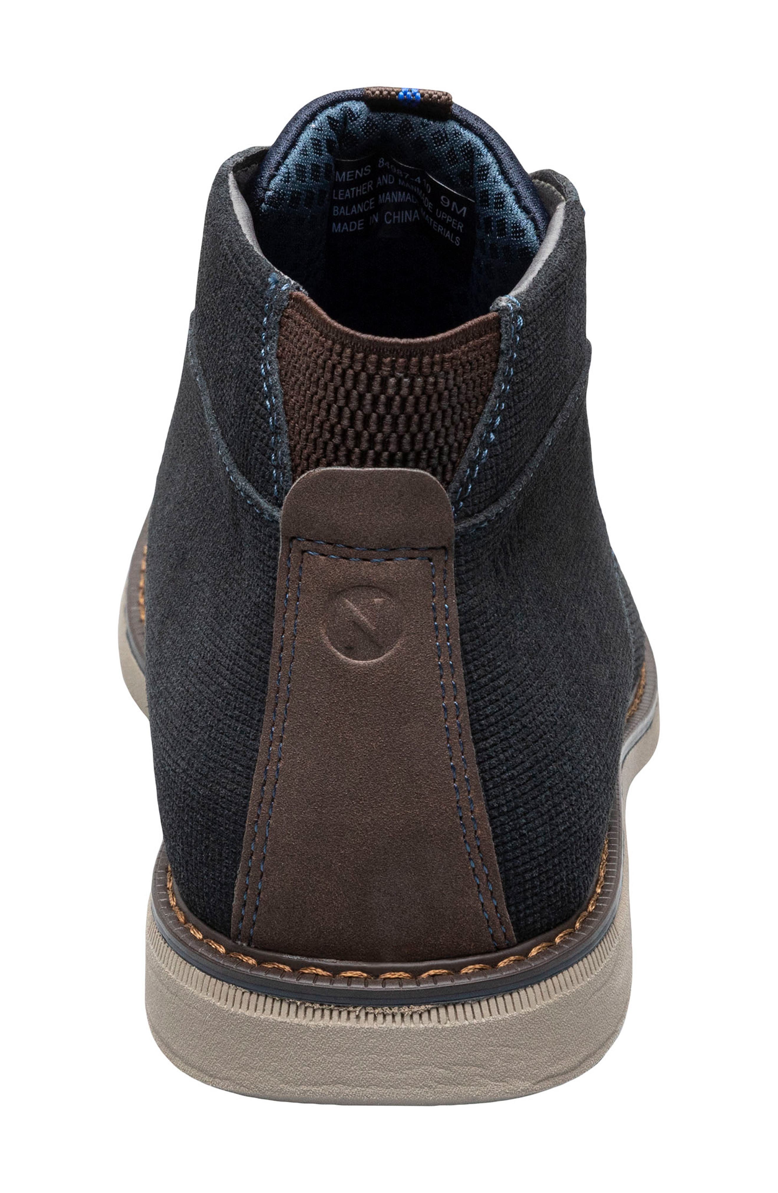 NUNN BUSH Otto Chukka Boot - Wide Width Available, Alternate, color, Navy