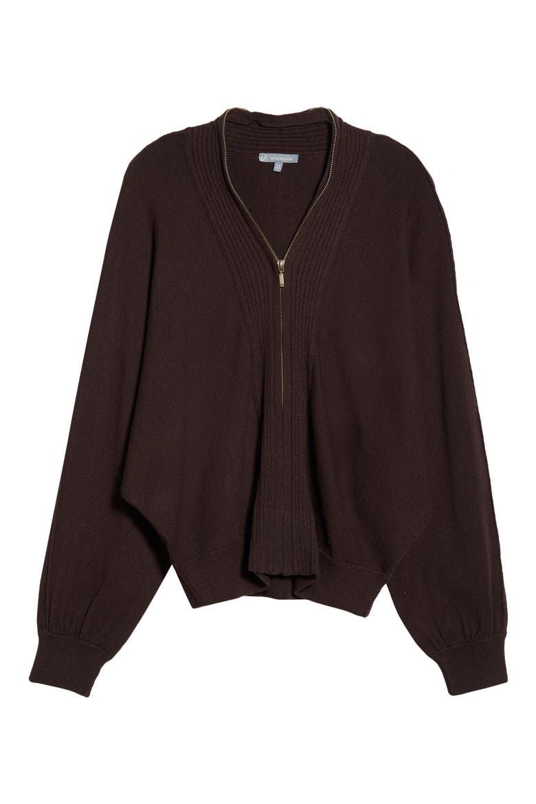 Dolman Sleeve Cardigan, Alternate, color, BROWN