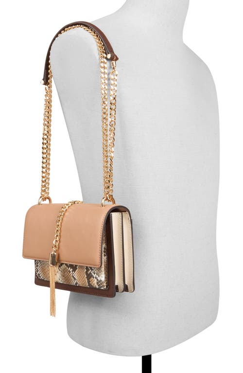 Aldo Miyabell Faux Leather Convertible Crossbody Bag In Neutral