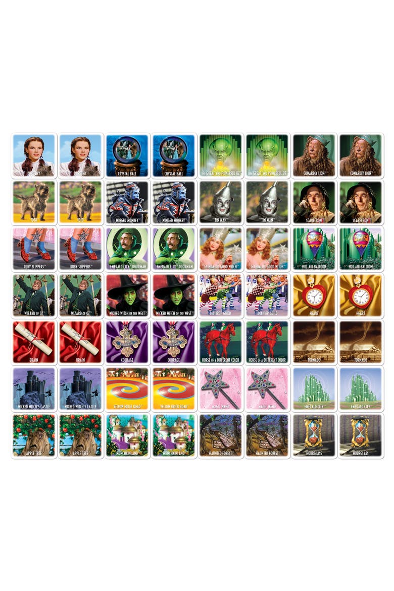Wizard of Oz Matching Game, Alternate, color, Multicolor