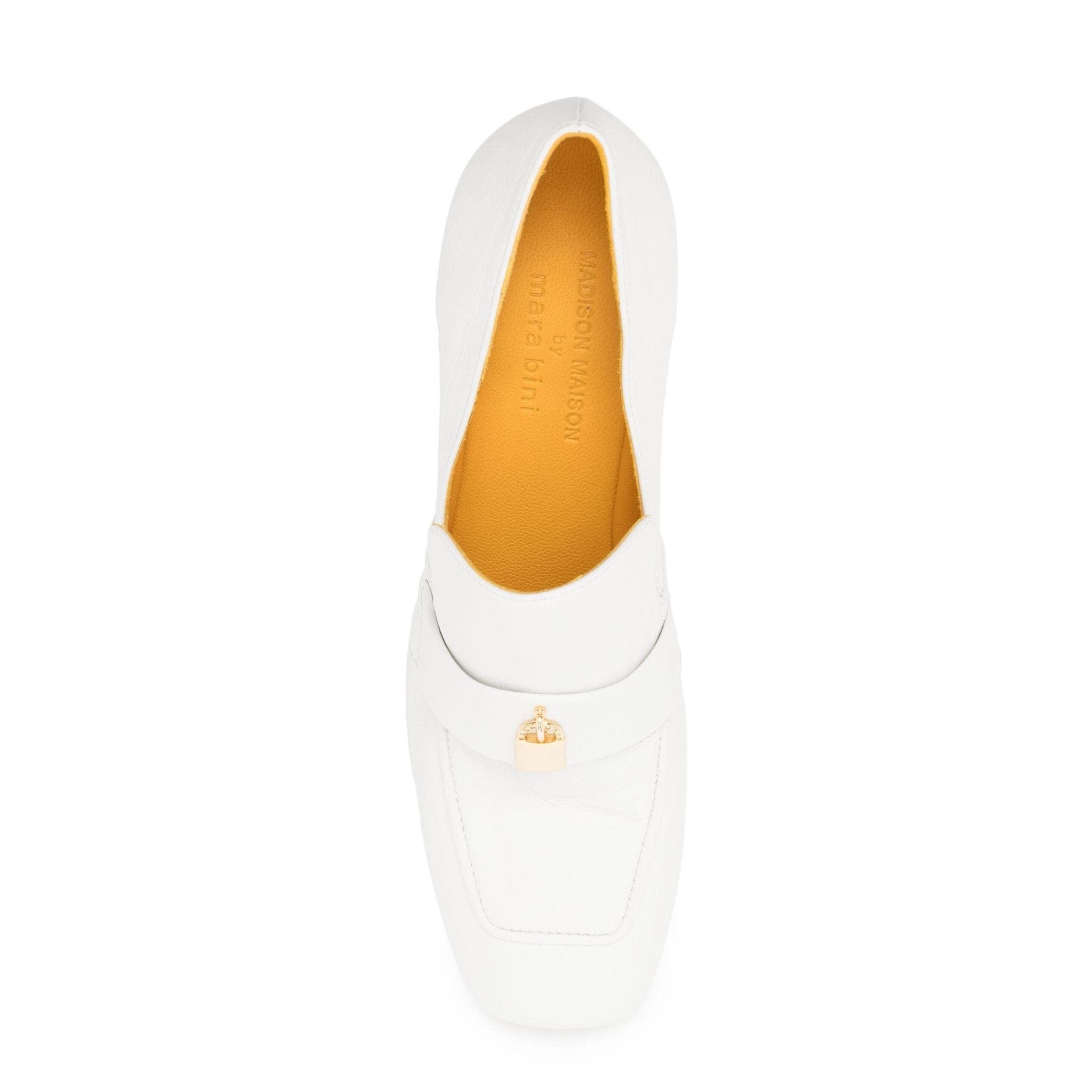 Heel Lock Loafer, Alternate, color, White