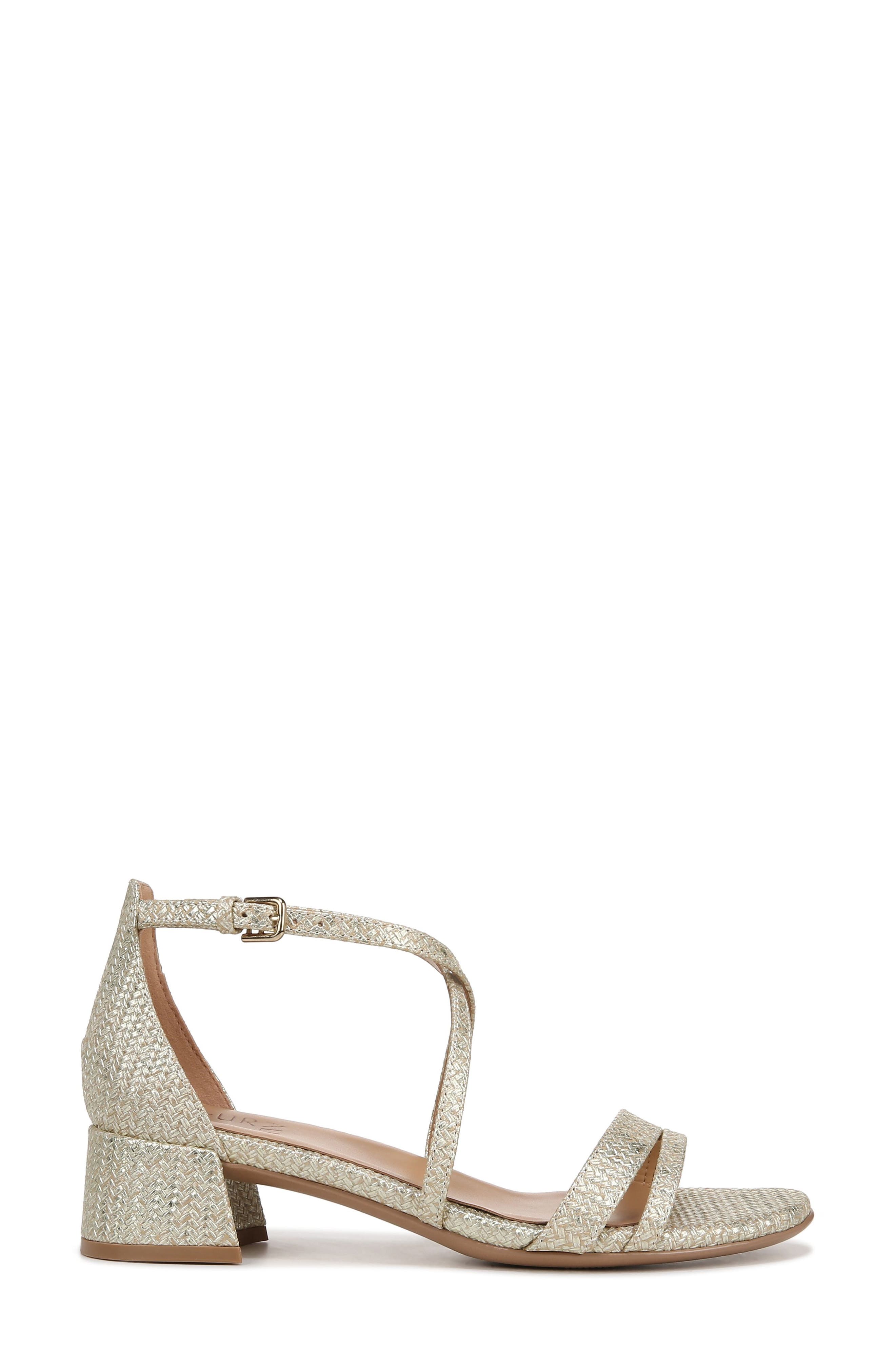 Naturalizer June Ankle Strap Sandal, Alternate, color, Cremosa Taupe Leather