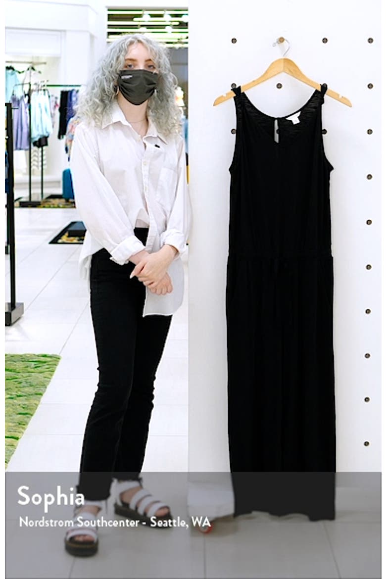 Pop-On Jersey Jumpsuit video