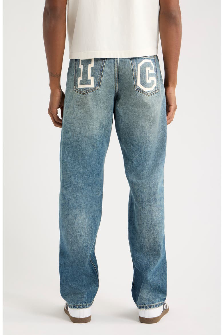 Milk Cotton Distressed Jeans, Alternate, color, LEMON TART