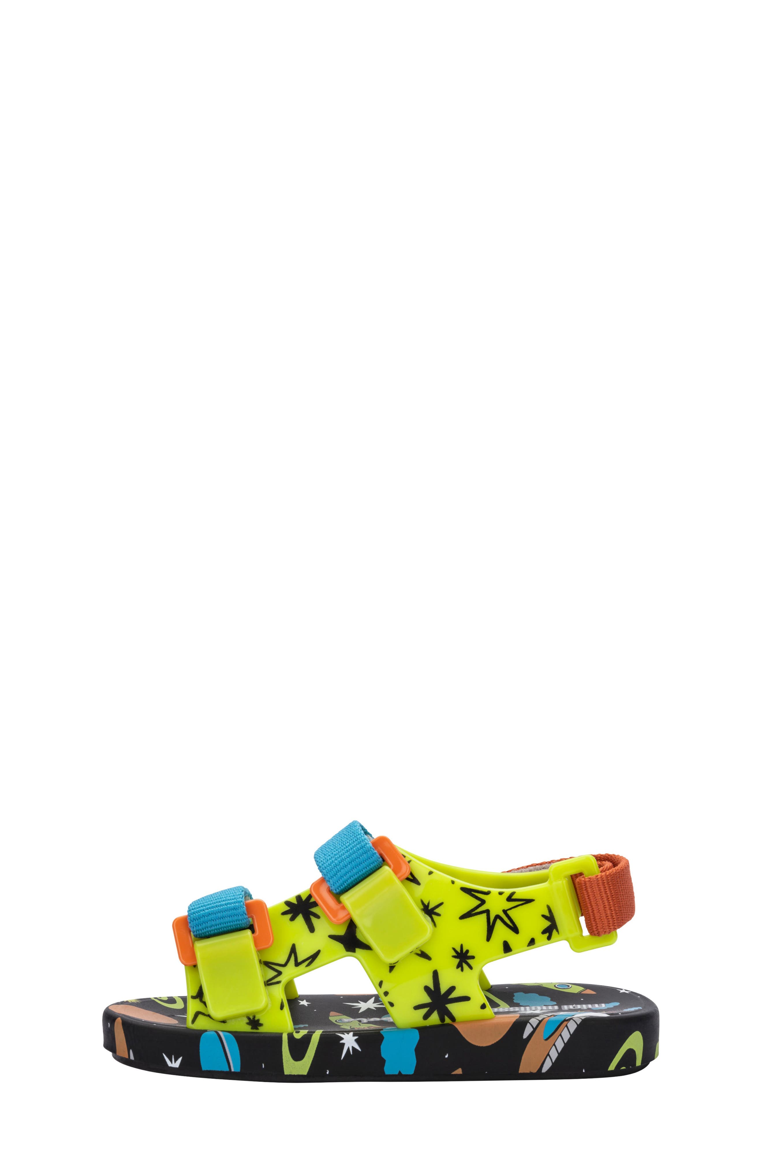 Melissa Mini Melissa Ping Pong Fabula Print Sandal, Alternate, color, 