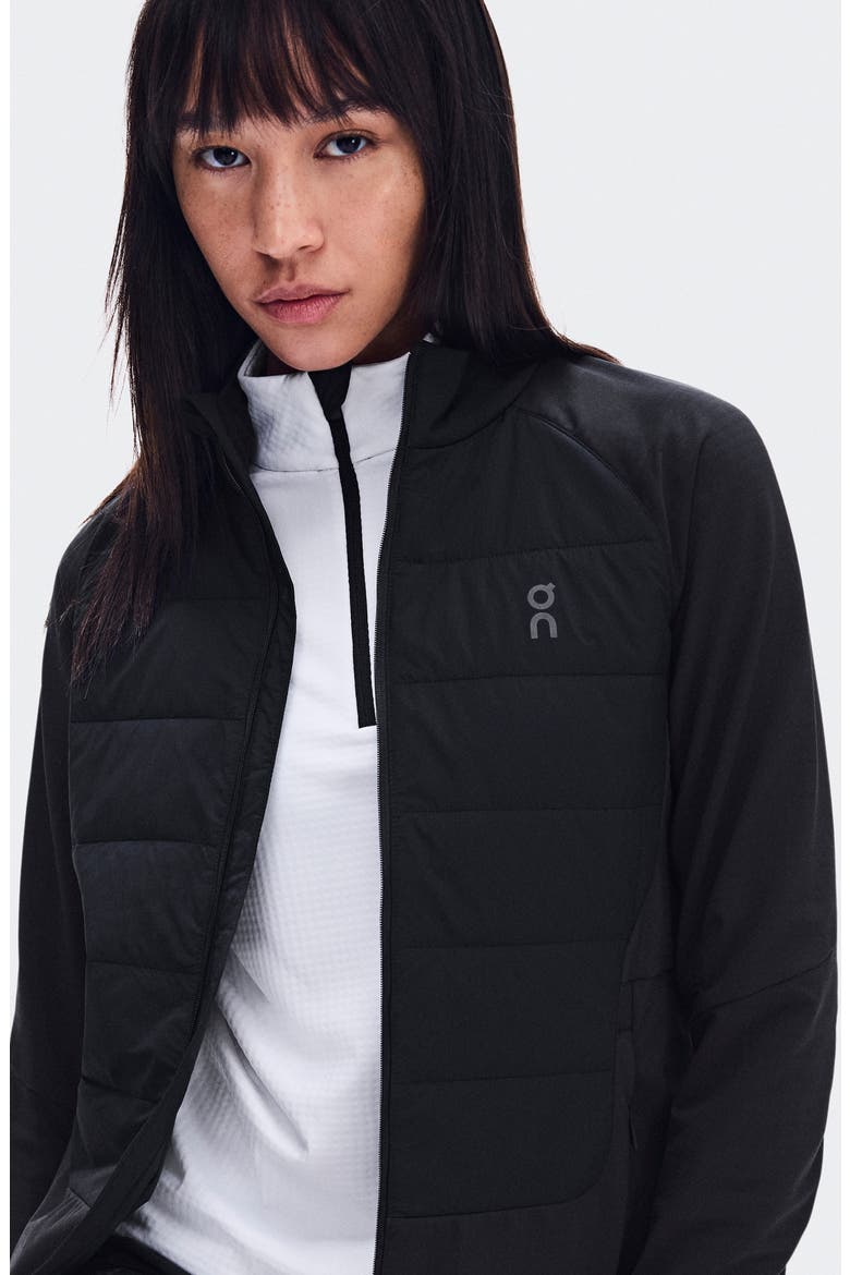 Weather Hybrid Performance Jacket, Alternate, color, BLACK