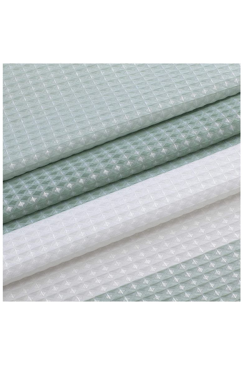Shades Ombré Waffle Texture Shower Curtain, Alternate, color, SPA