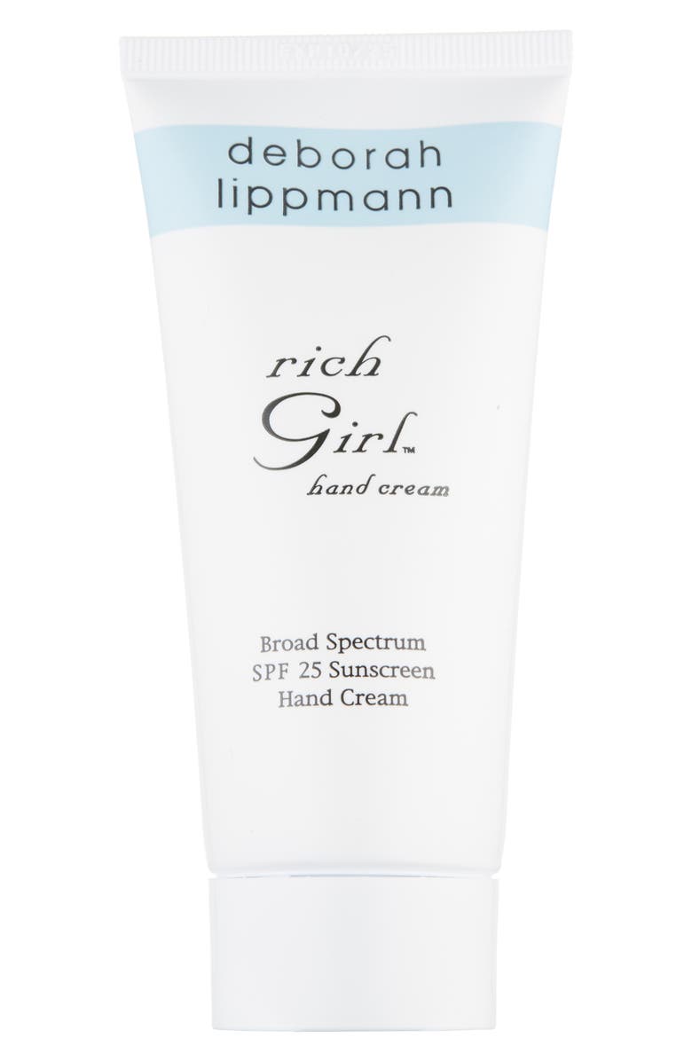 Deborah Lippmann Rich Girl Hand Cream SPF 25, Main, color, 