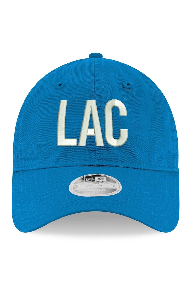 New Era Women's New Era Powder Blue Los Angeles Chargers Hometown 9TWENTY Adjustable Hat, Alternate, color, Powder Blue