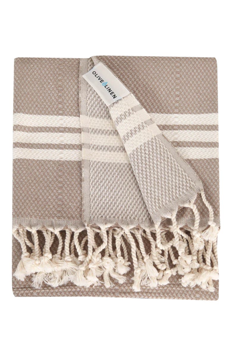 Olive & Linen Newport Turkish Hand / Kitchen Towel Bundle, Main, color, 