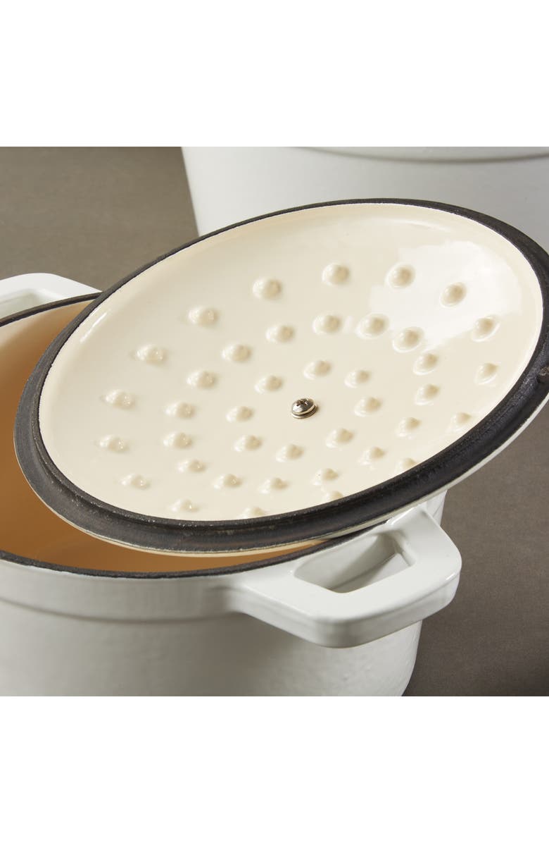 BergHOFF Neo 4-Piece Cast Iron Dutch Oven Cookware Set, Alternate, color, White