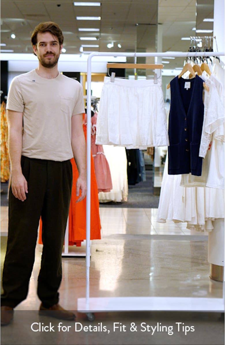 Rosalie Embroidered Miniskirt, sales video thumbnail