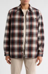 WEATHERPROOF VINTAGE Flannel Plaid Shirt Jacket