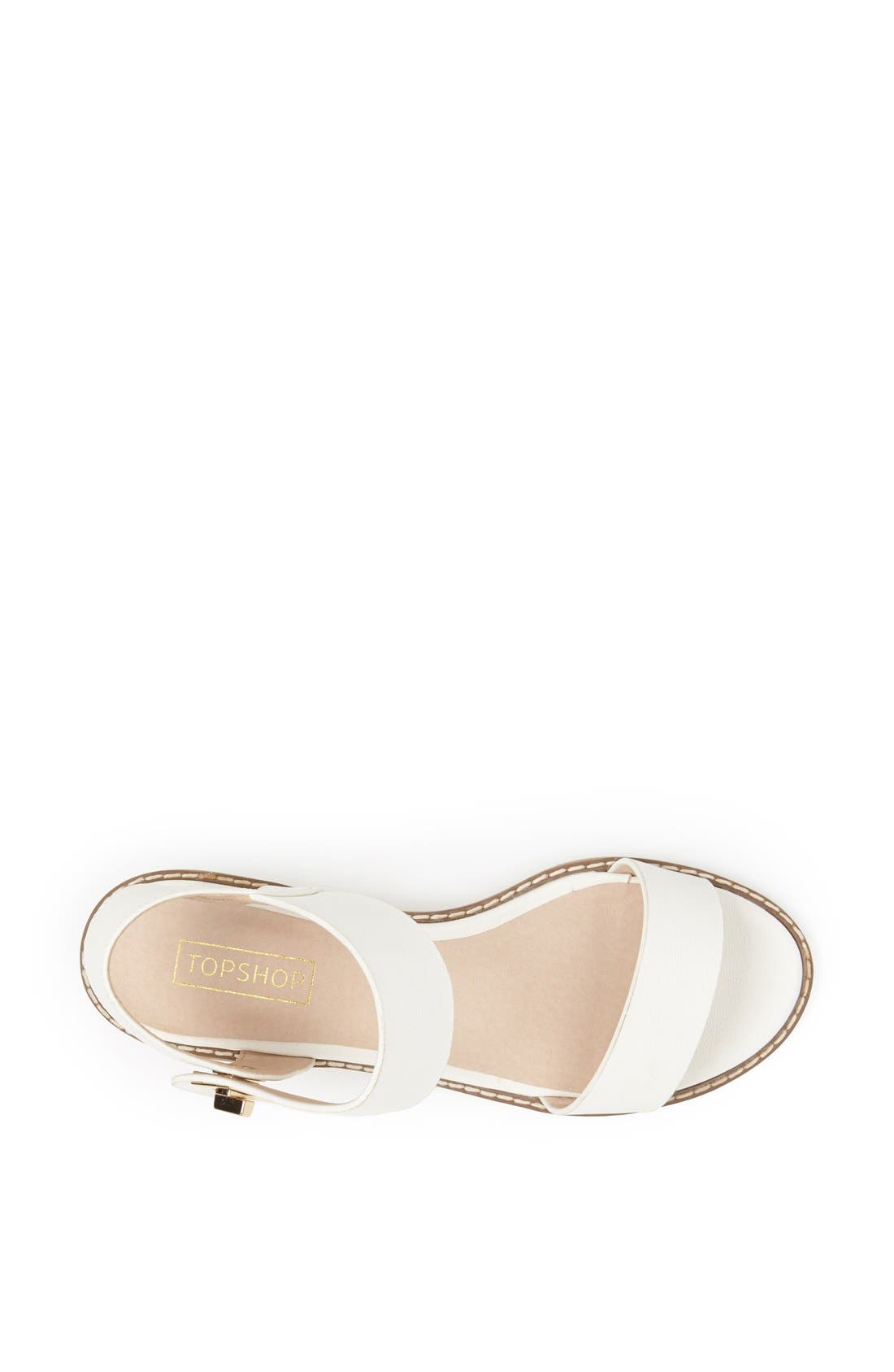'Heartbreaker' Sandal, Alternate, color, WHITE