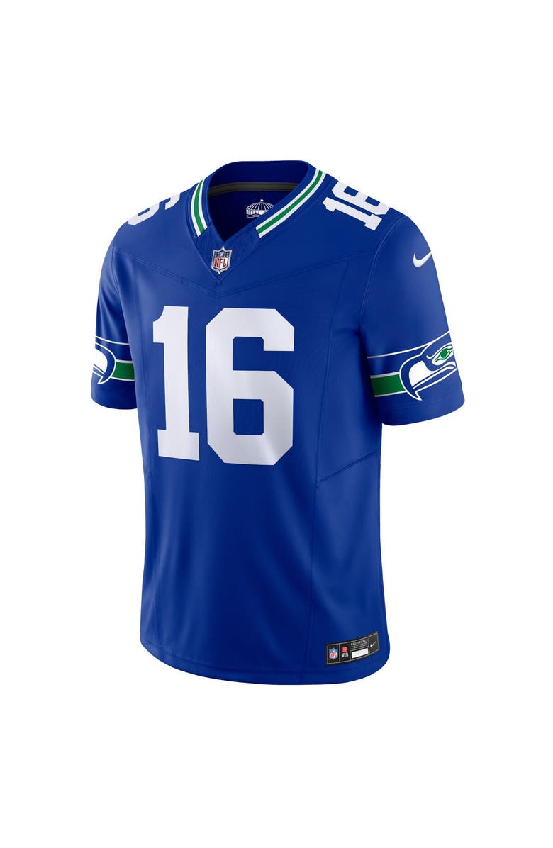Nike Men's Nike Tyler Lockett Royal Seattle Seahawks Vapor F.U.S.E. Limited Jersey, Alternate, color, 