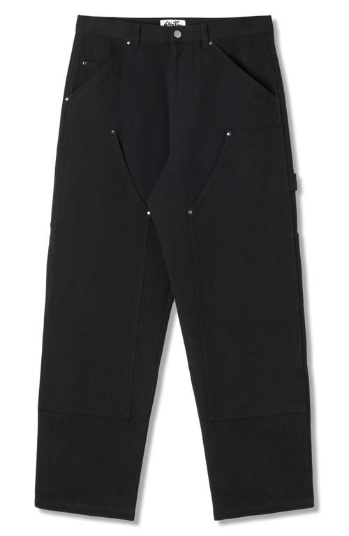 STAN RAY Double Knee Cotton Painter's Pants in Black  product