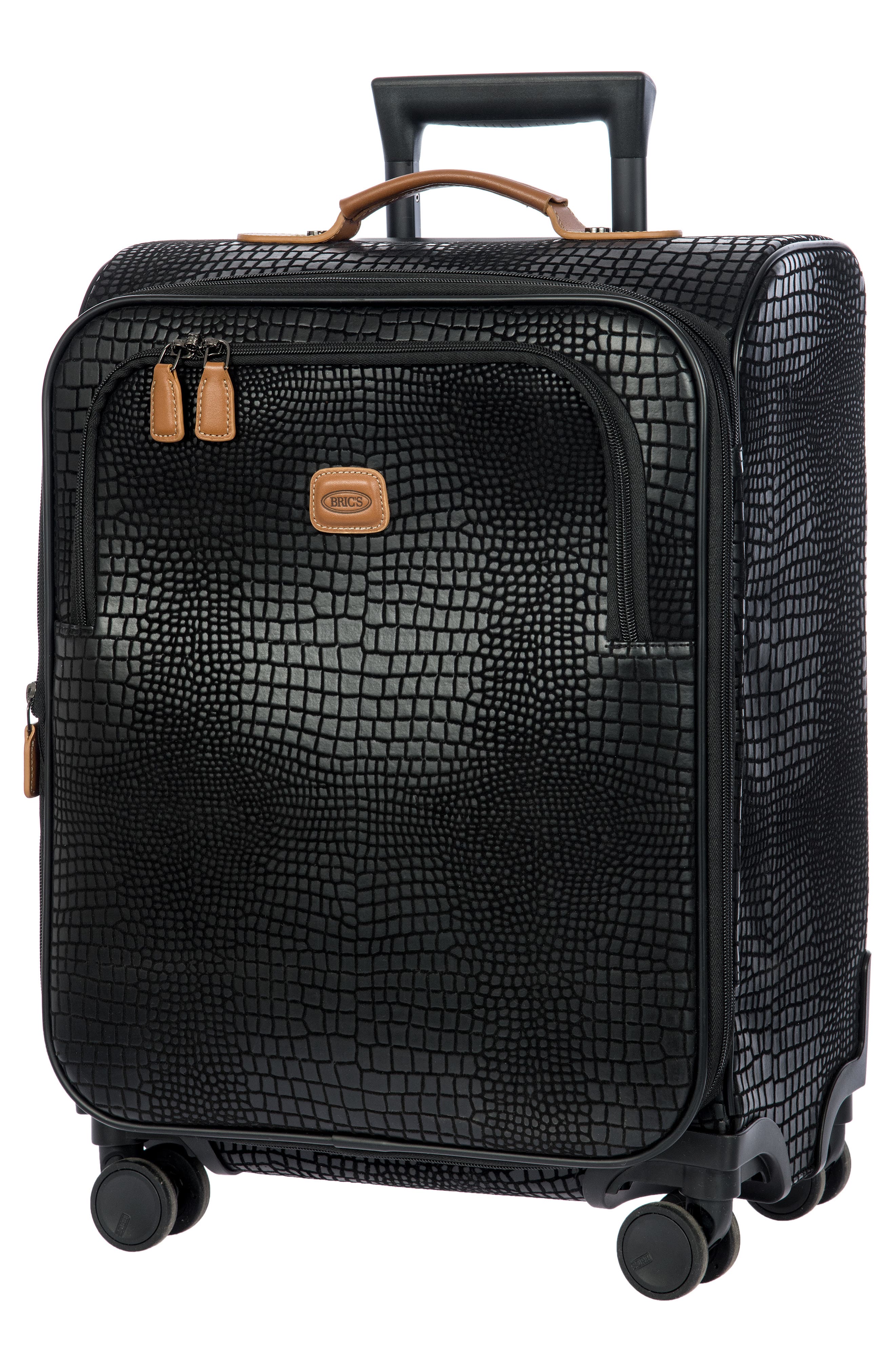 Bric's My Safari 21-Inch Expandable Spinner Luggage, Alternate, color, Black