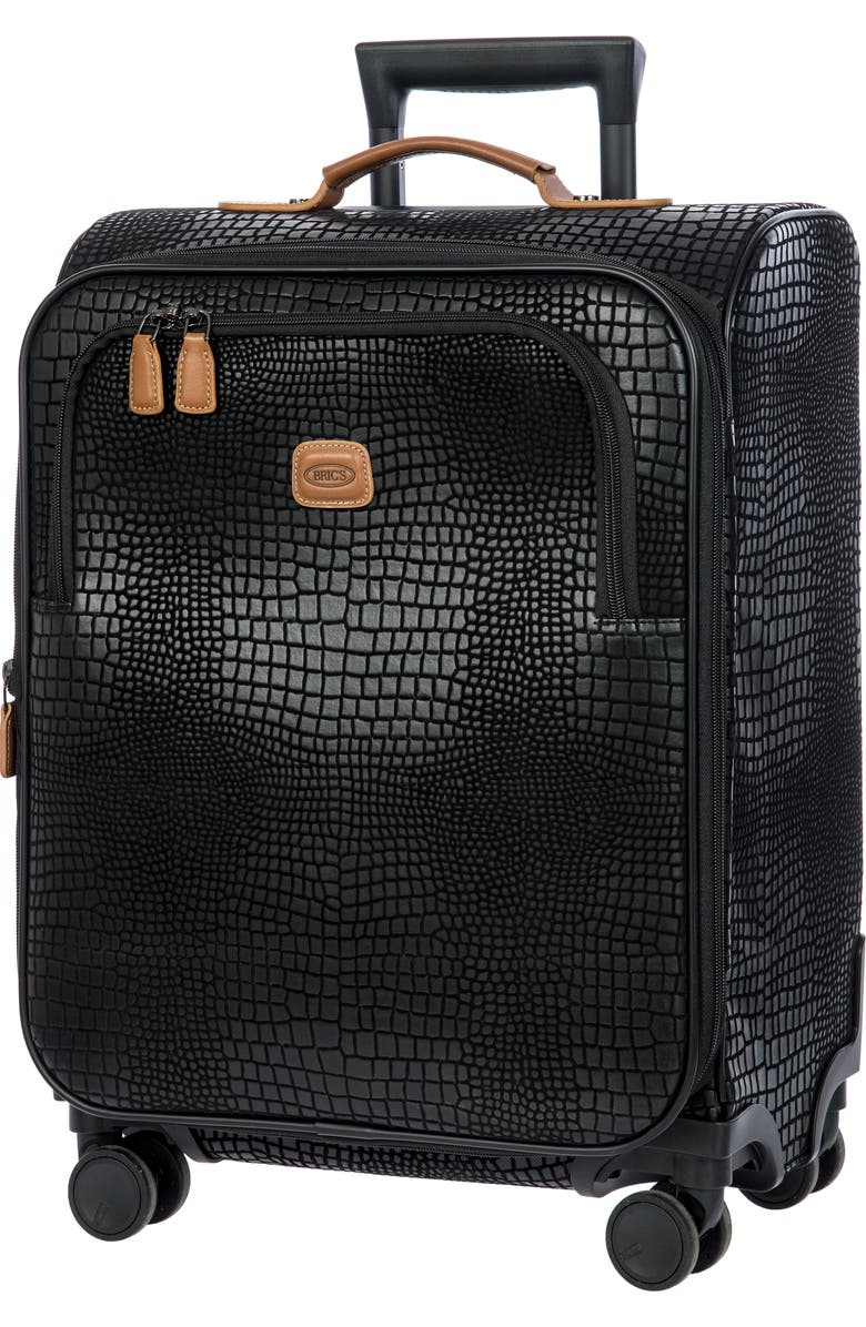 Bric's My Safari 21-Inch Expandable Spinner Luggage, Alternate, color, Black