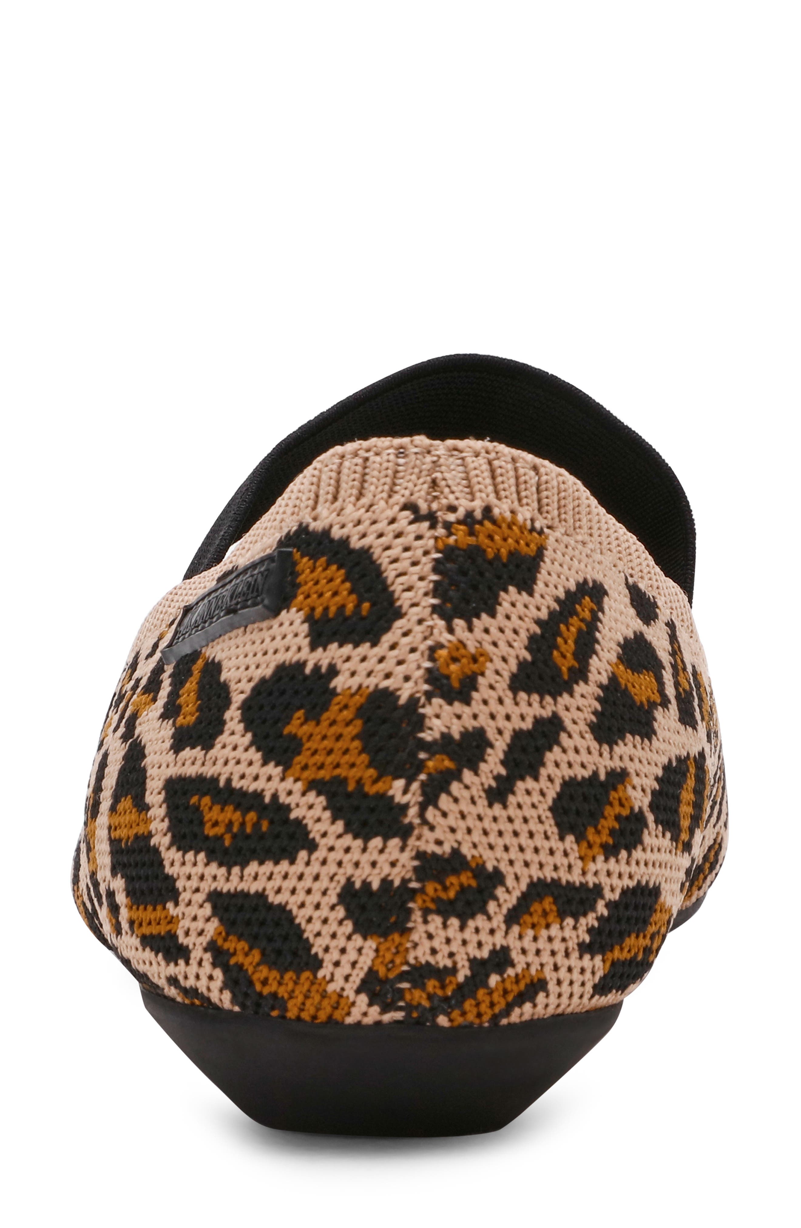 Anne Klein Opalina Mary Jane Flat, Alternate, color, Leopard Fly Knit