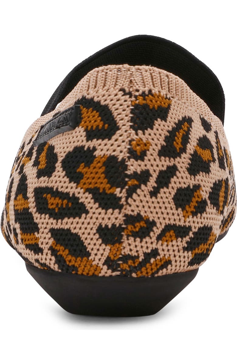 Anne Klein Opalina Mary Jane Flat, Alternate, color, Leopard Fly Knit