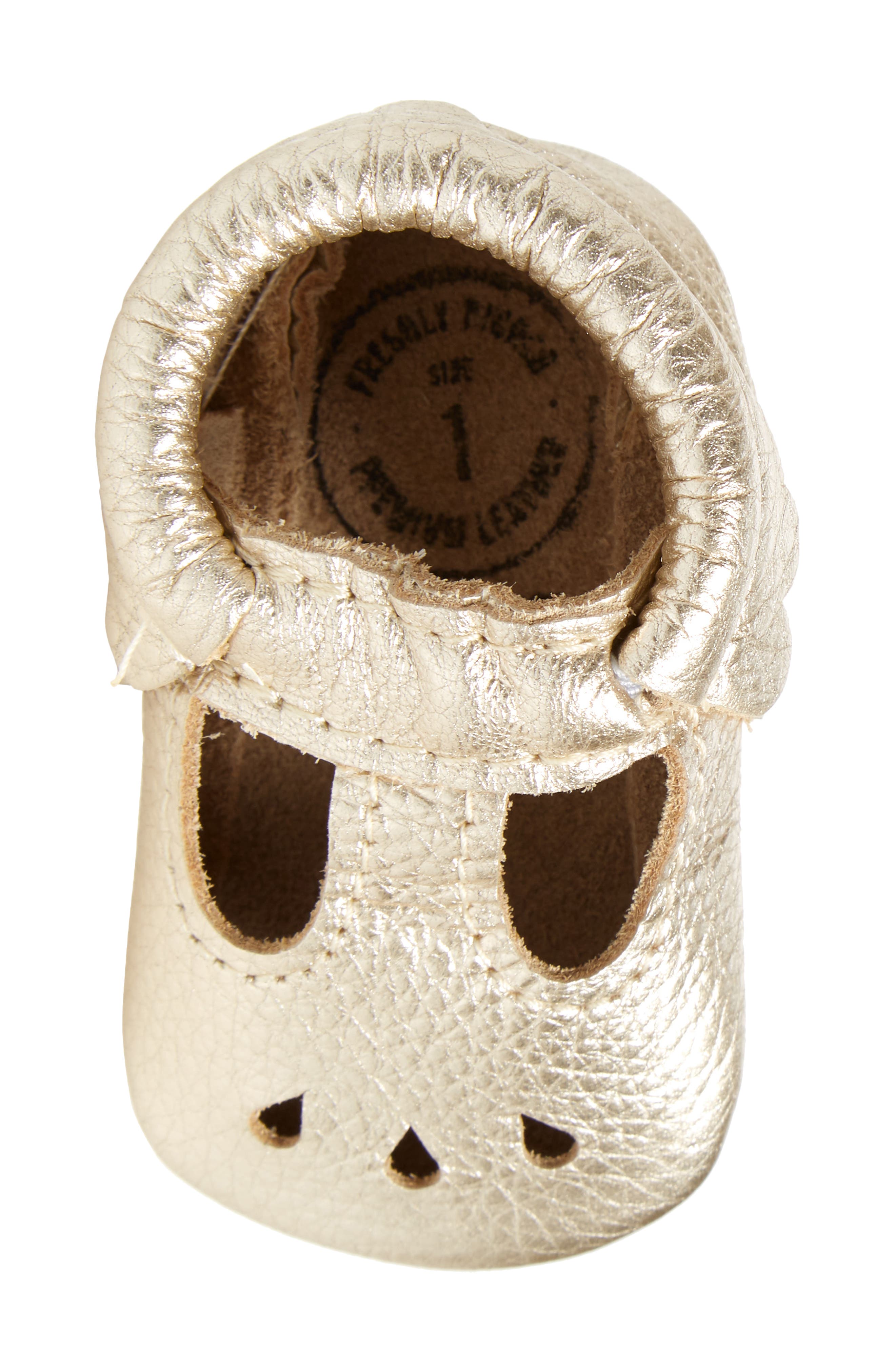Platinum Mary Jane Moccasin, Alternate, color, PLATINUM